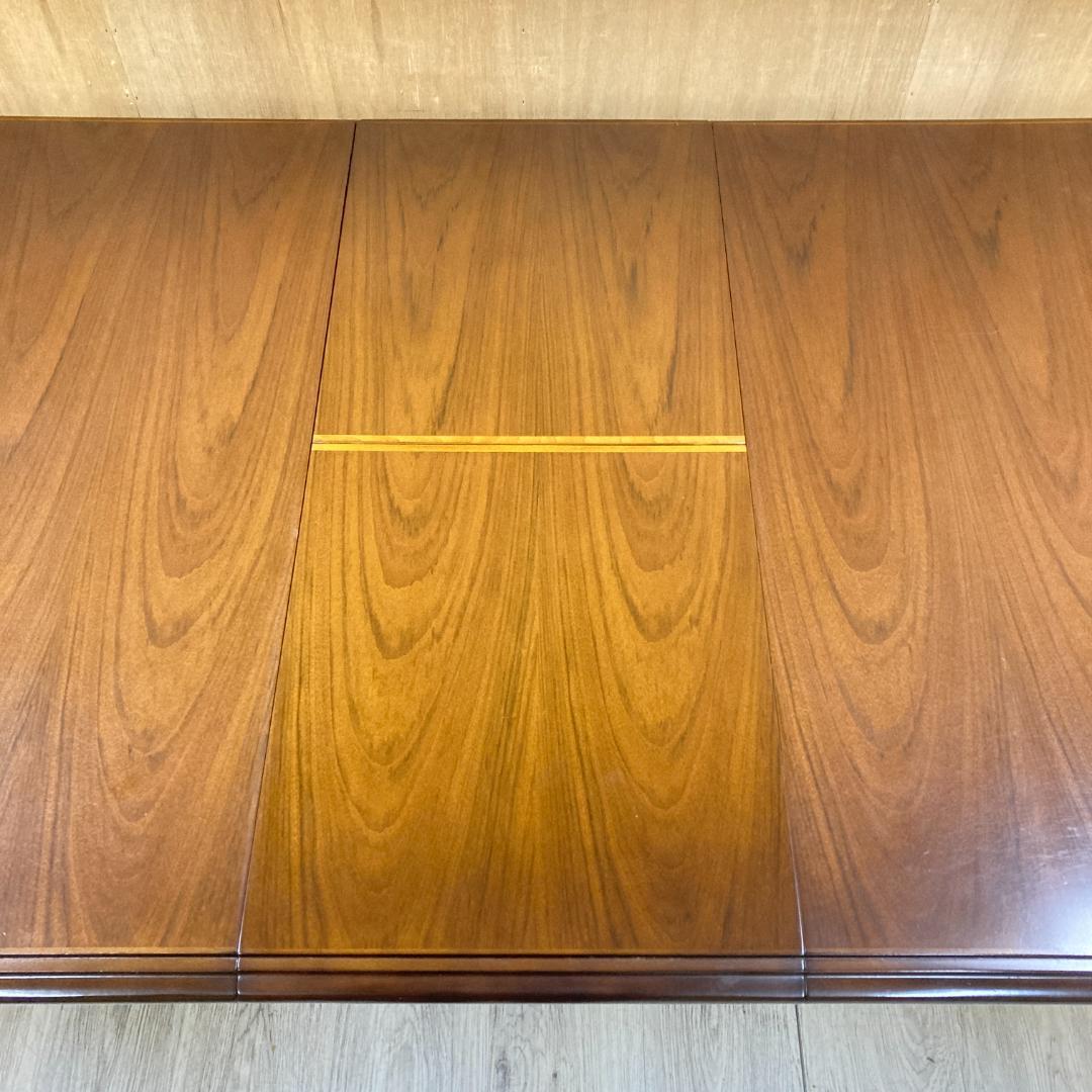 【カリモク】コロニアル　伸縮　ダイニングテーブル　エクステンション　食卓