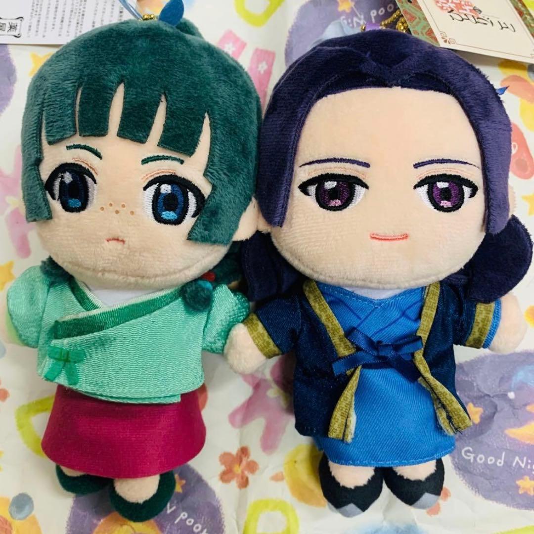 ユニバ　薬屋のひとりごと　猫猫　壬氏　ぬいぐるみキーチェーン