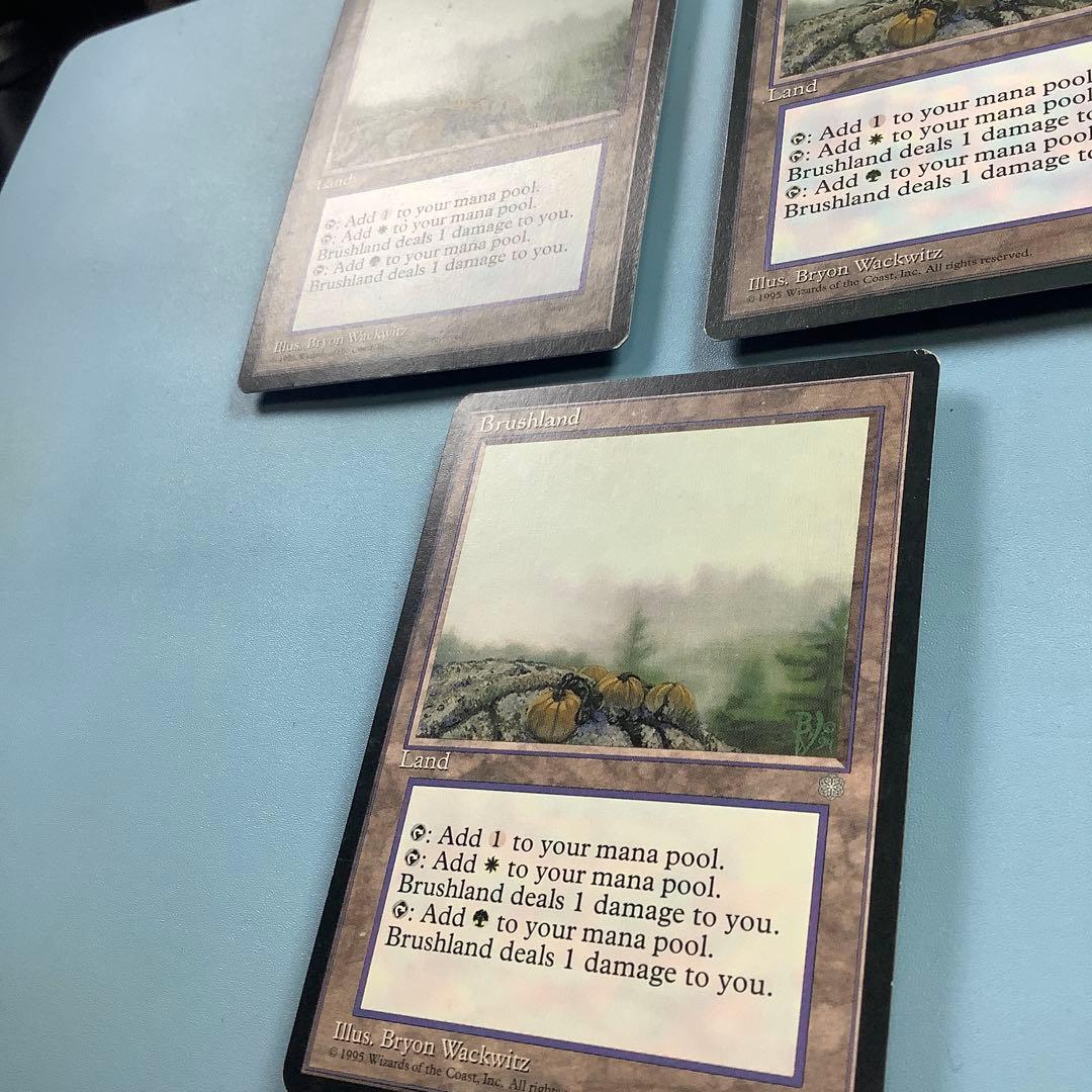 *バラ売り可* 低木林地/Brushland ICE英語3枚セット