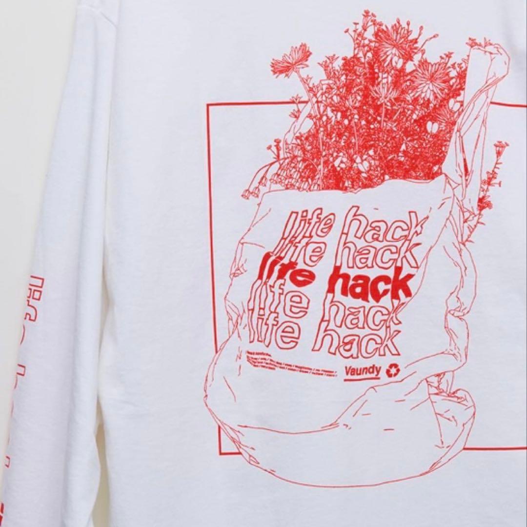 2020年 Vaundy life hack 長袖 Tシャツ L バウンディ