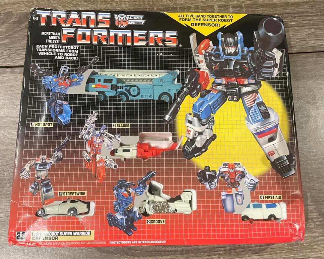 トランスフォーマー オートボット　合体戦士　ディフェンダー　海外版