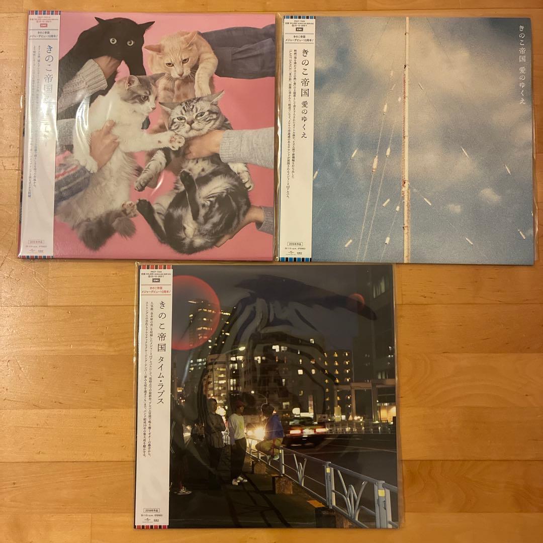 きのこ帝国 / アナログレコード　3枚セット