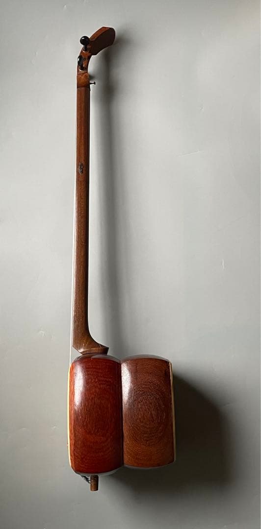 レア楽器　シャズセン　ダブルボディ　細棹