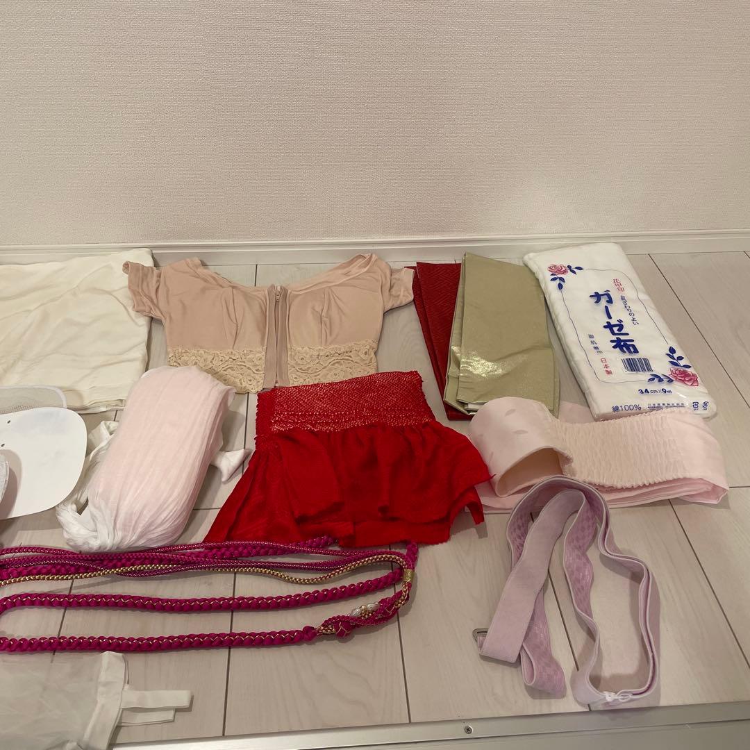 うさぎ【京都きもの友禅】　成人式　和装　バッグと草履、小物のセット