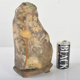 天然石　鑑賞石　菊花石　置物　重さ約3.5kg