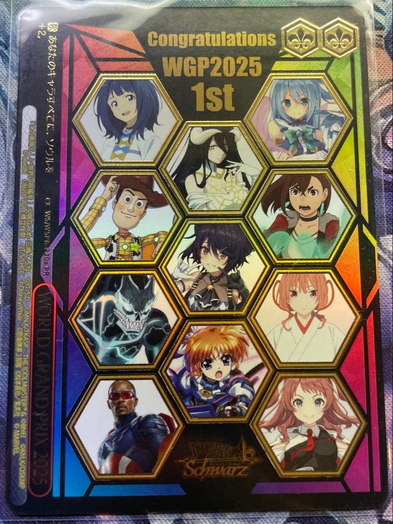 ヴァイスシュヴァルツ WORLD GRAND PRIX 2025 1st