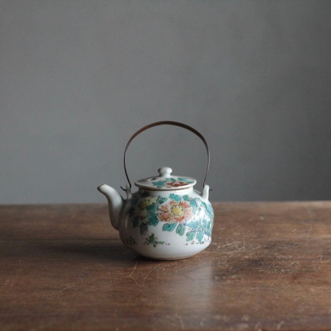 薩摩平佐 色絵 ちょか 古美術 古道具 アンティーク