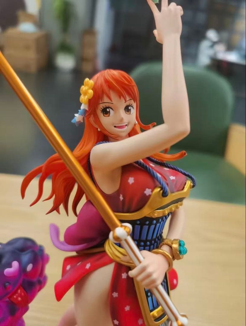 ワンピース ナミ ガレージキット ガレキ スタチューX④