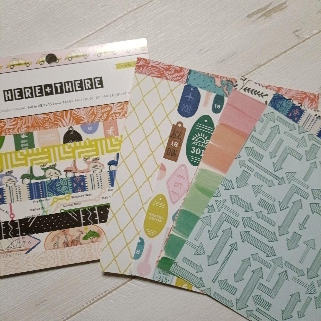 スクラップブッキング　クレートペーパー　アメリカンクラフト