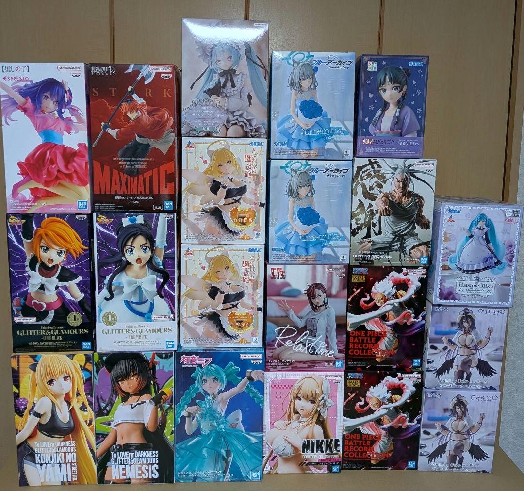 最新プライズフィギュアまとめ売り