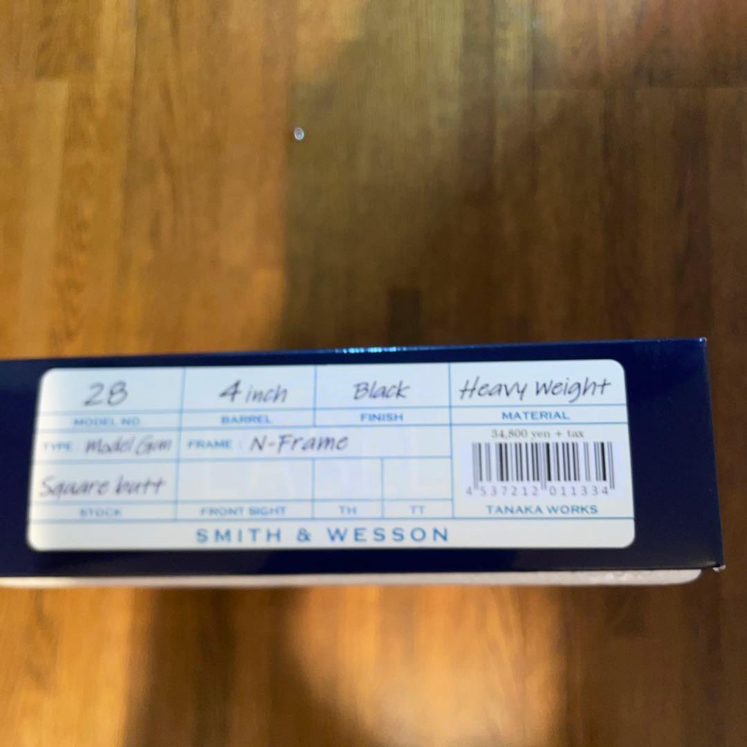 ★未発火中古 タナカワークス S&W M28 ハイウェイパトロールマン 4インチ