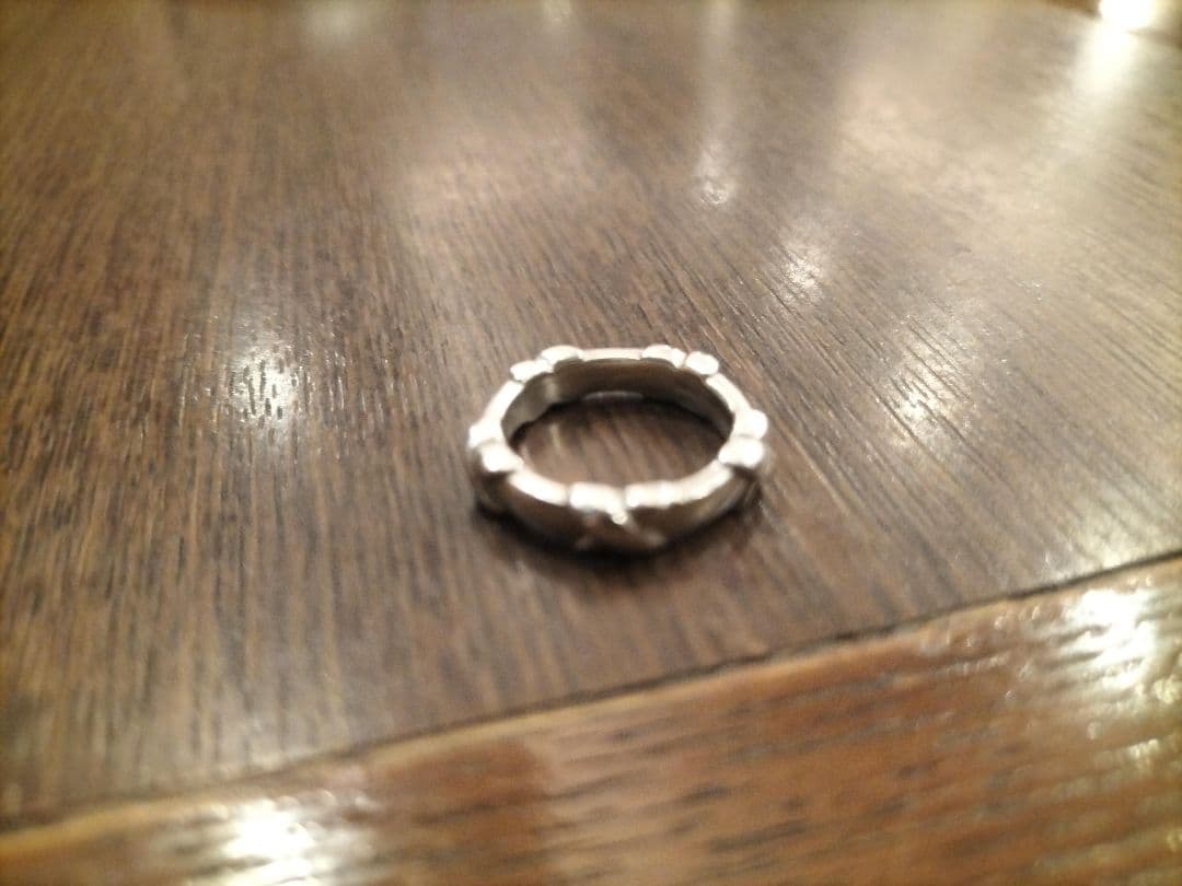 シズク　ティファニー　ファイブクロス　シルバーリング　7号