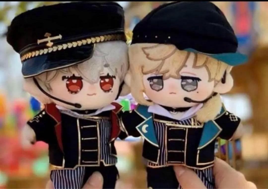 【完売激レア♪】着せ替えぬいぐるみ　ぬいぐるみ服　20cm 叶　にじさんじ