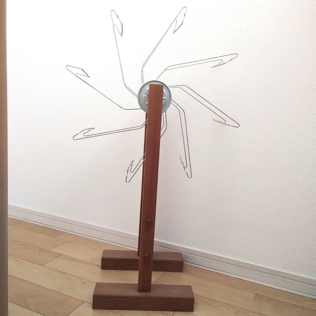 機織り　手織り　糸巻き　木製　金属製 かせくり機　 土台 ＆ かせ掛け