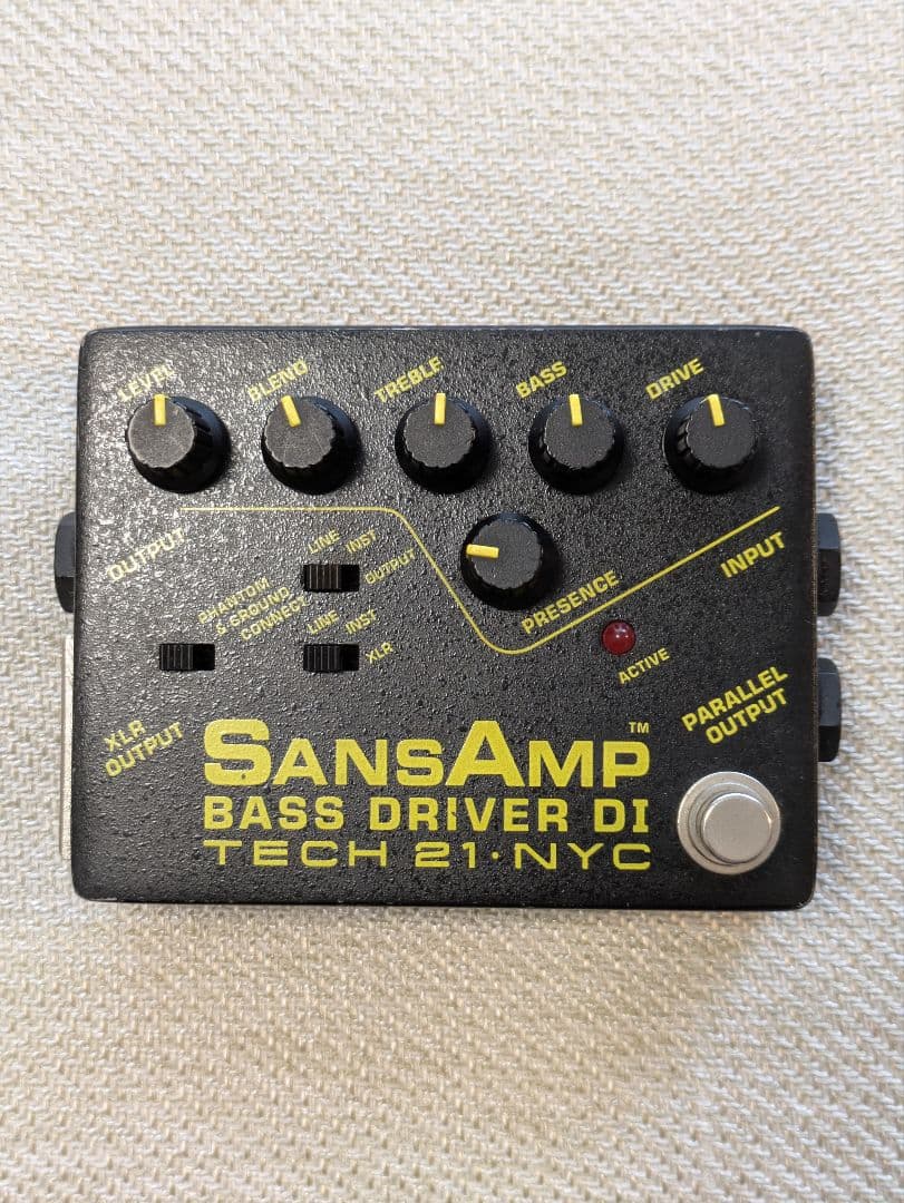【とまそん】Tech 21 SansAmp Bass D DI