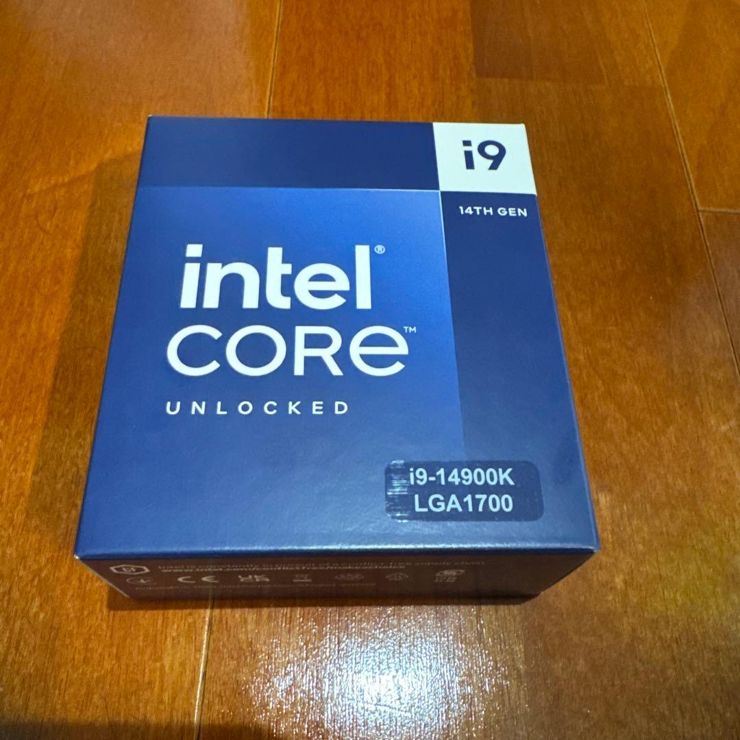 【新品・未開封】Intel Core i9 14900K 交換 正規品