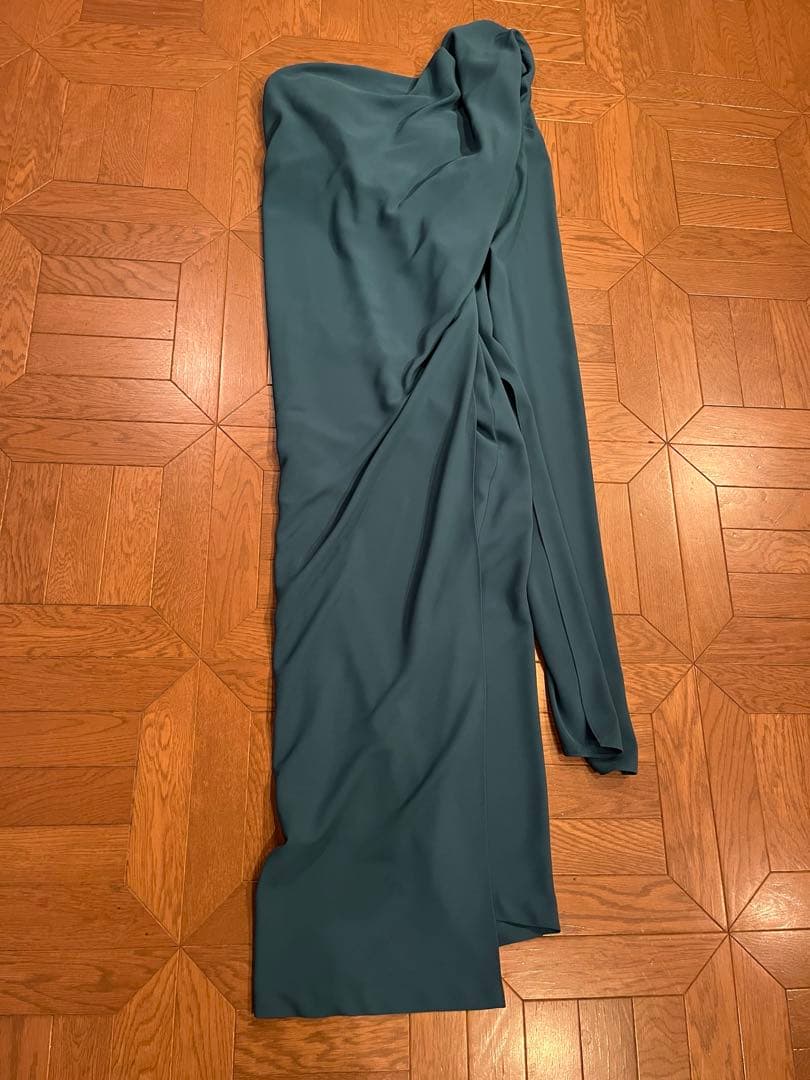 JENNE ドレープワンショルダーワンピース ドレス Sサイズ