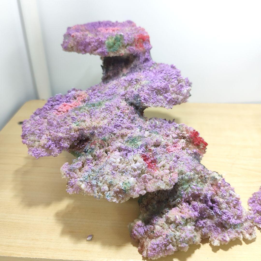 新品アク抜き不要 分離型人工ライブロック 60cm海水水槽用 レプリカ 多孔質3