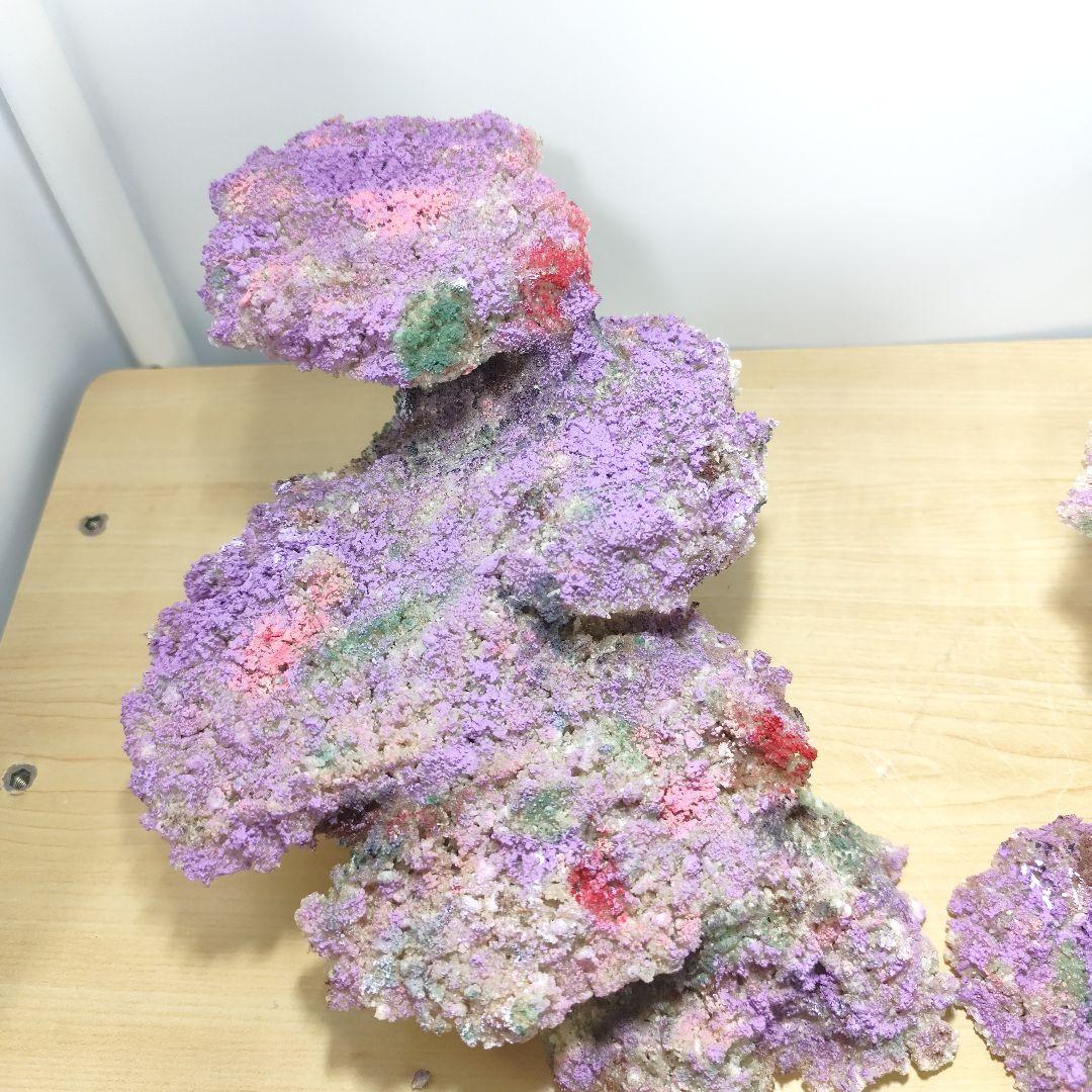 新品アク抜き不要 分離型人工ライブロック 60cm海水水槽用 レプリカ 多孔質3