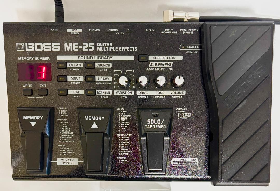 BOSS ME-25 ギター マルチエフェクター