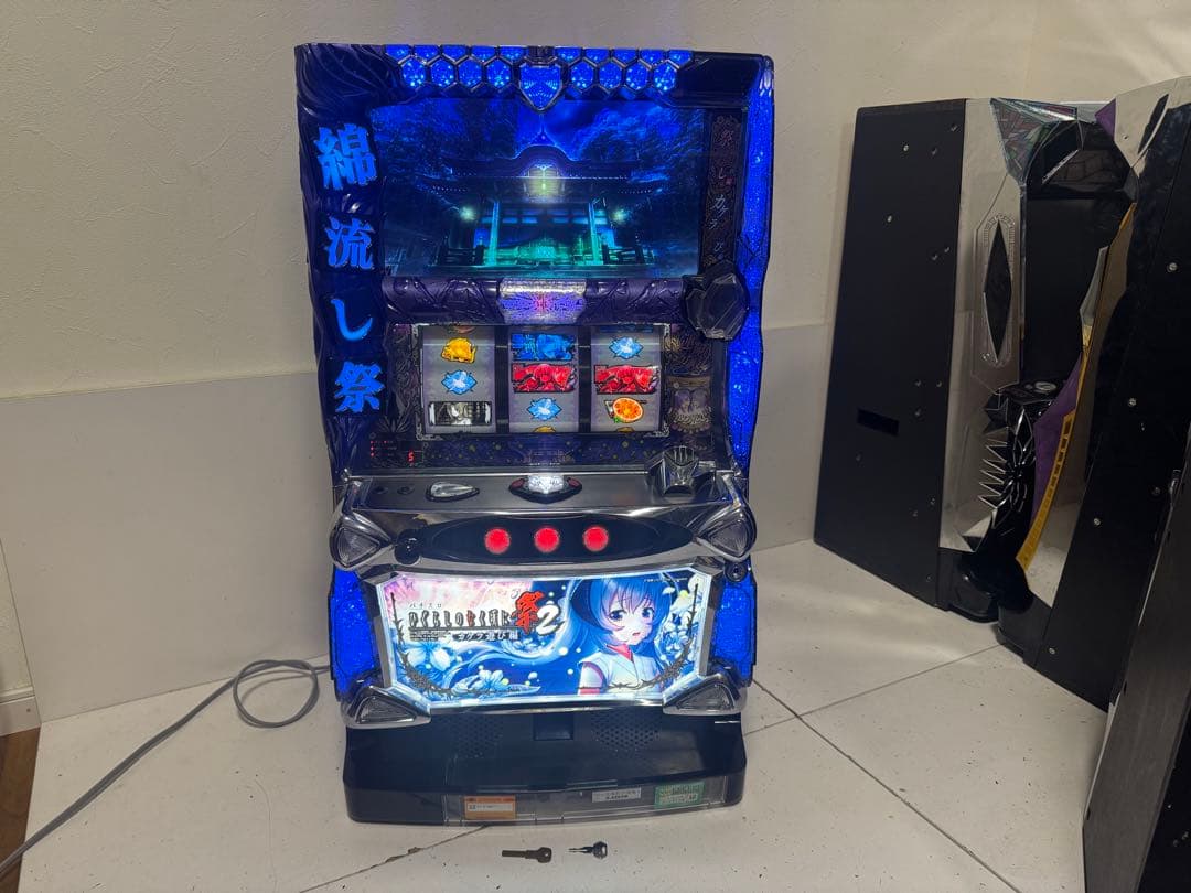 パチスロ 実機 ひぐらしのなく頃に 祭2 本体 ドアキー 設定キー