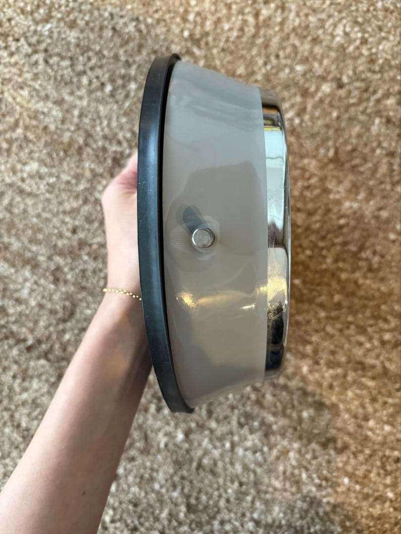 【P.F.S別注 】壁掛け時計　グレー色