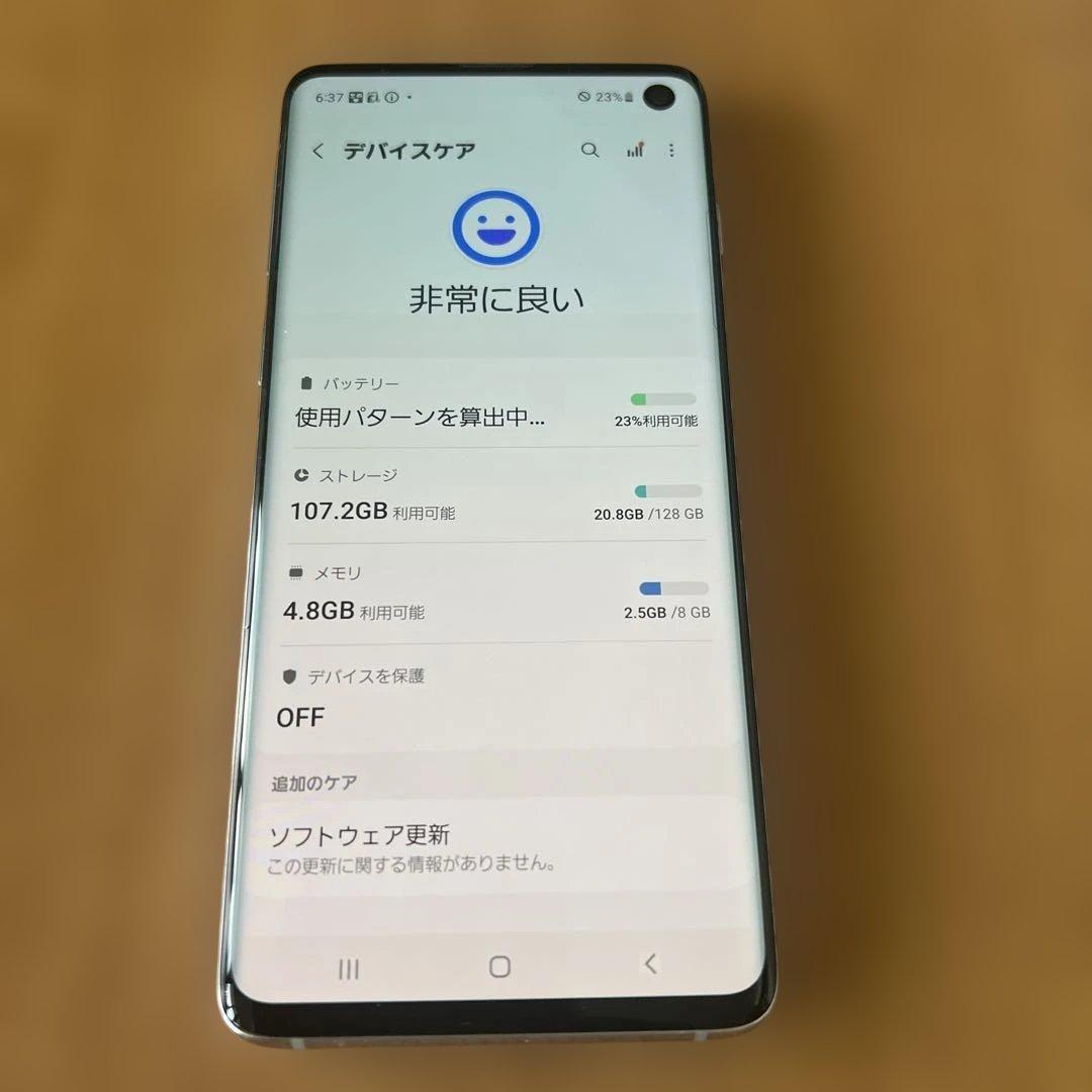 K1593 ドコモSIMロック解除済み Galaxy S10 SC-03L