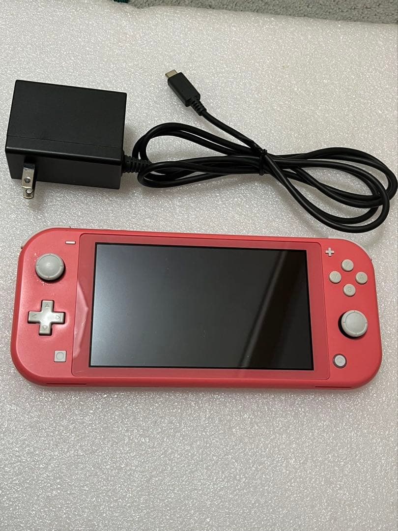 Nintendo Switch Lite ピンク充電器付き
