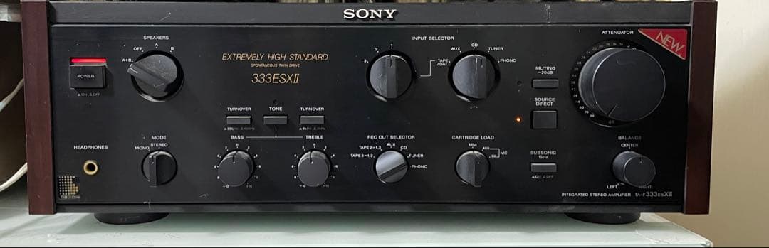 ジャンク品 SONY ソニー TA-F333ESXII プリメインアンプ