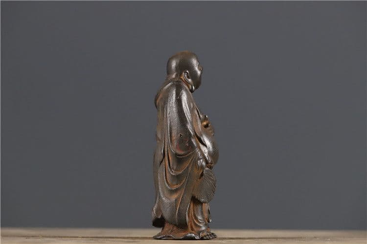 鉄器 鉄仏 大腹弥勒仏 仏像 鎮宅 辟邪 開運 風水 招財 工芸品 美術品 置物