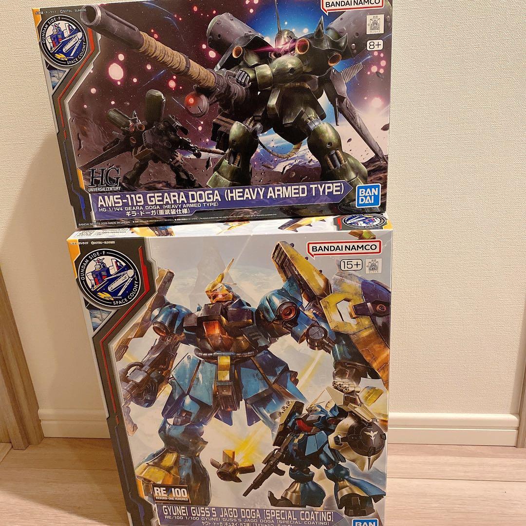 RE ヤクト・ドーガ　ギュネイ・ガス HG 1/144 ギラ・ドーガ(重武装)