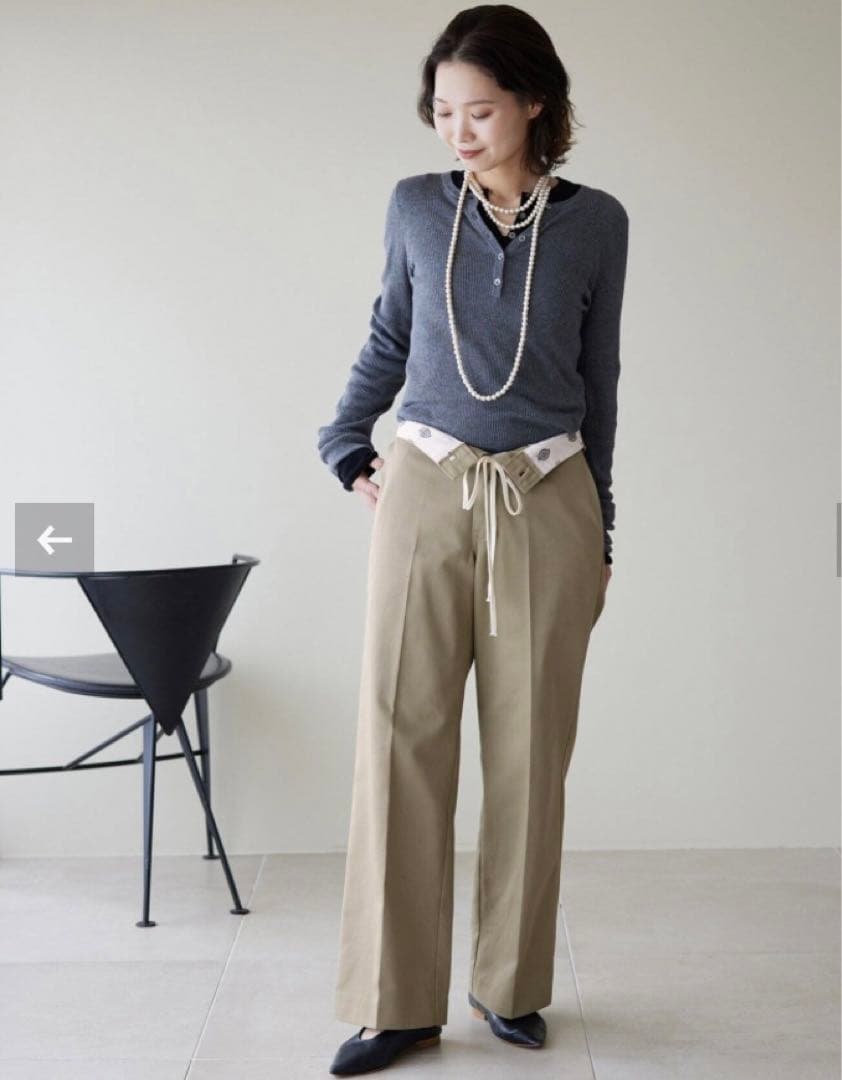 【s さん専用】Dickies/SLOBE別注 ハイウエストスラックス