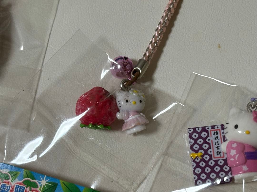 【みやざき様】ハローキティ ストラップ5個セット
