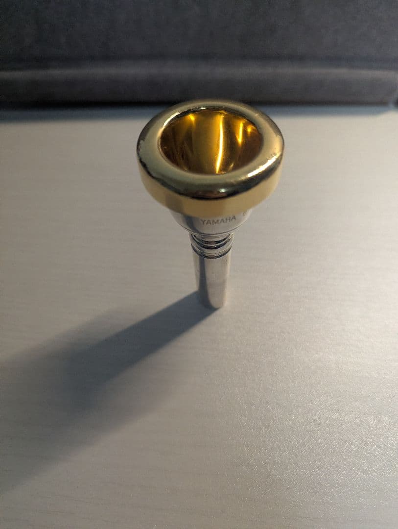 YAMAHA トロンボーンマウスピース カスタム　48L-GP　太管