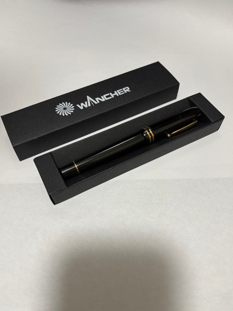 Kinesis ワンチャー製ベークライト七宝万年筆