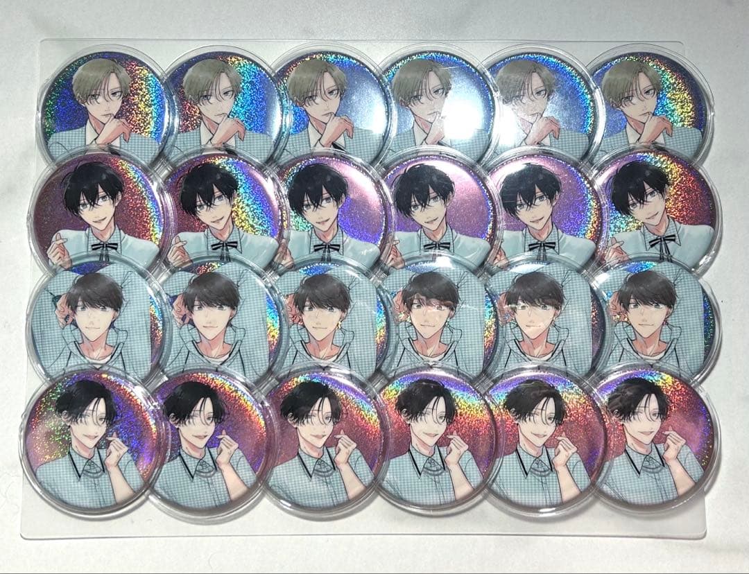 僕の番はサラブレッドΩ 番未満の僕らはきっと あらた六花 缶バッジ