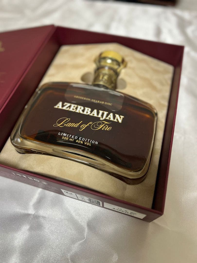 新品送料込 【限定品】アゼルバイジャン XO ブランデー 15年 熟成