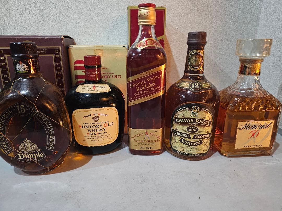 ウイスキーコレクション 5本セット