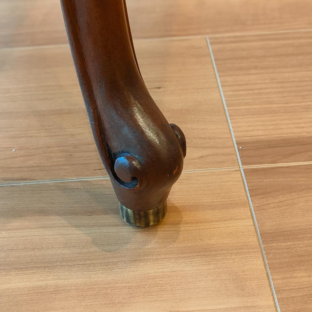 希少　アンティーク　ピアノ椅子　長椅子　猫脚　ベンチタイプ