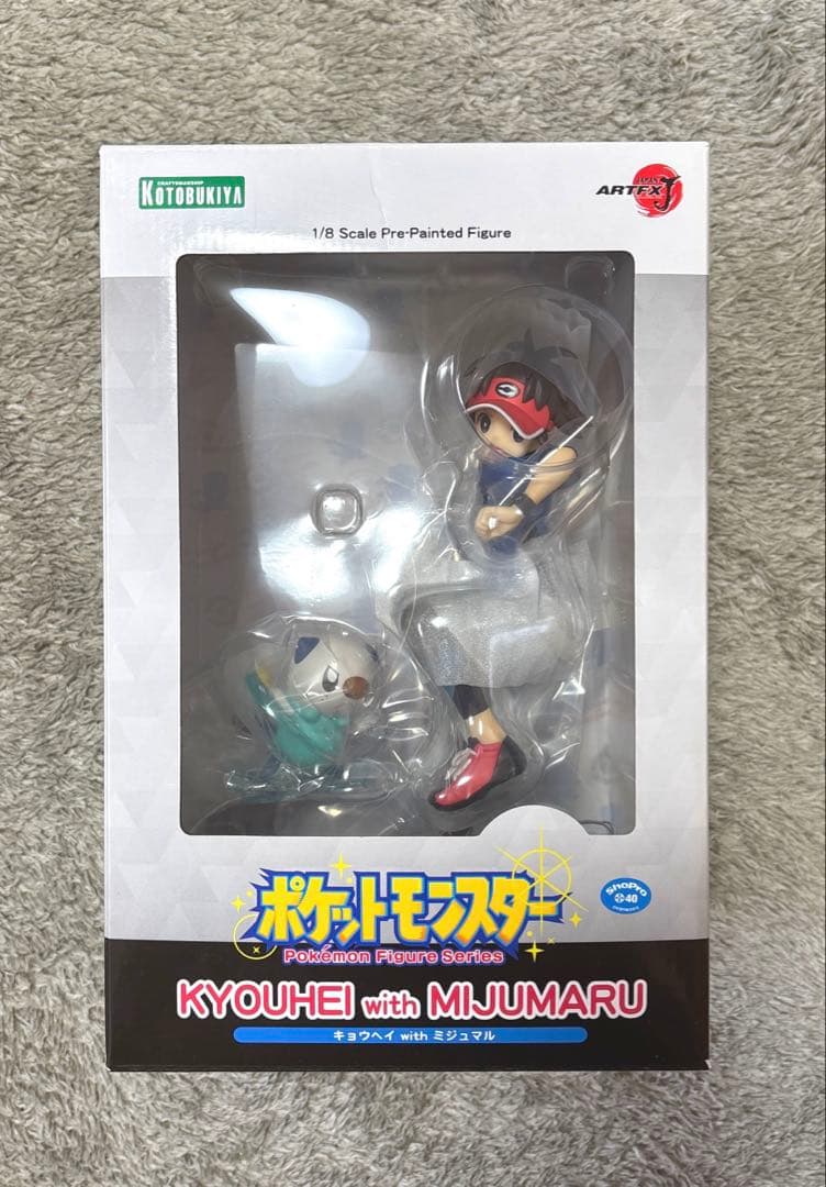 コトブキヤ キョウヘイ with ミジュマル ポケモンフィギュア