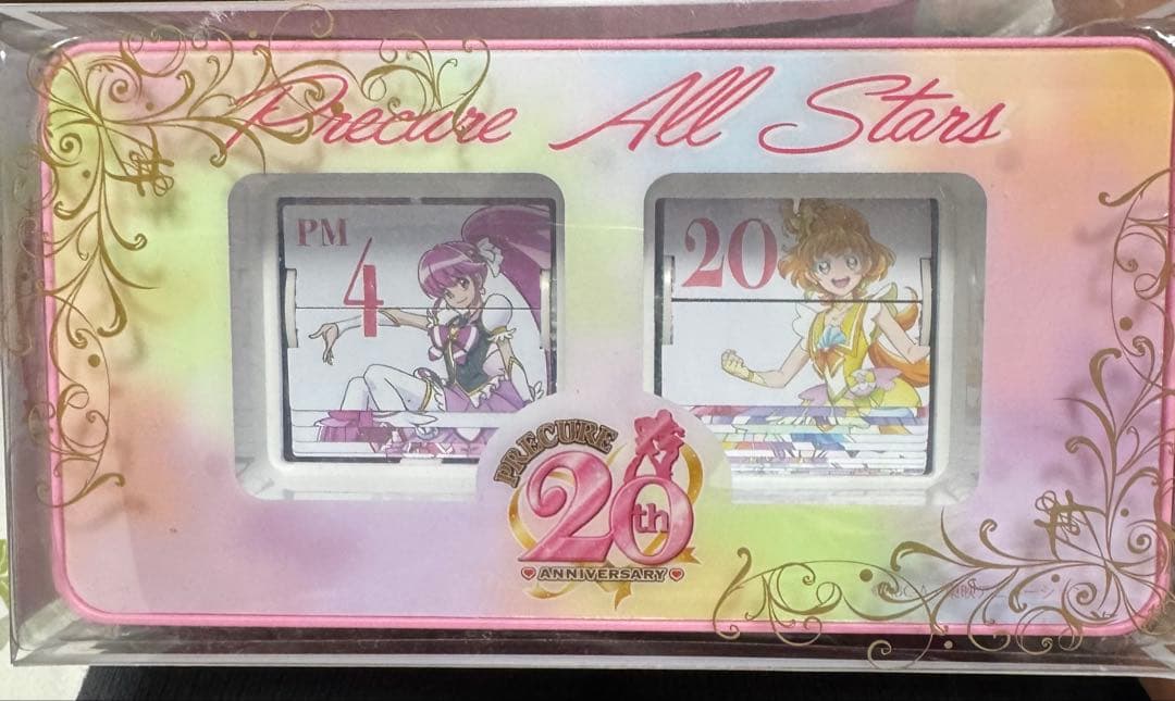 プリキュアオールスターズ20周年記念パタパタクロック　＠Loppi・HMV限定品