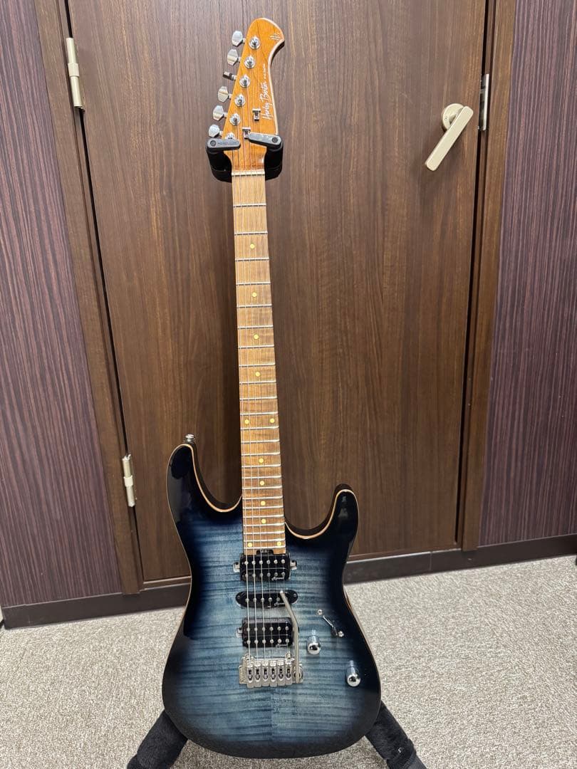 ギター Fusion III HSH Roasted FBLB