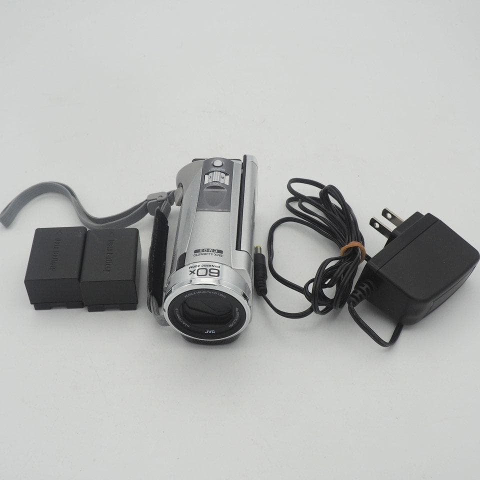 JVC Everio GZ-E770-S ビデオカメラ シルバー