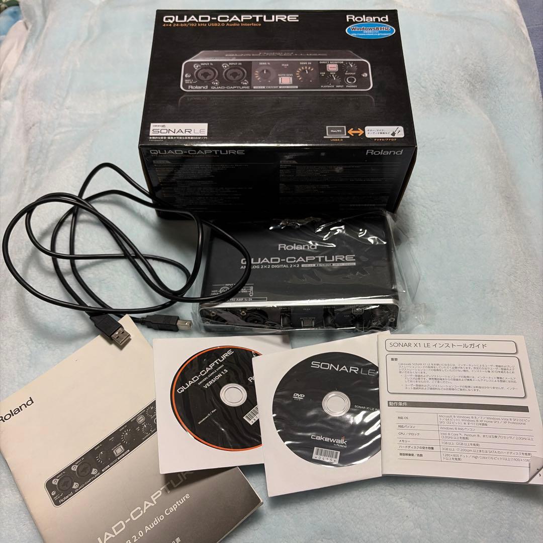 Roland QUAD-CAPTURE オーディオインターフェイス