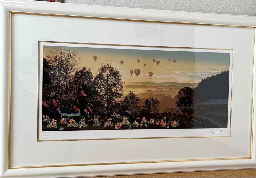 ヒロヤマガタ　シルクスクリーン《パリスバイスクル》