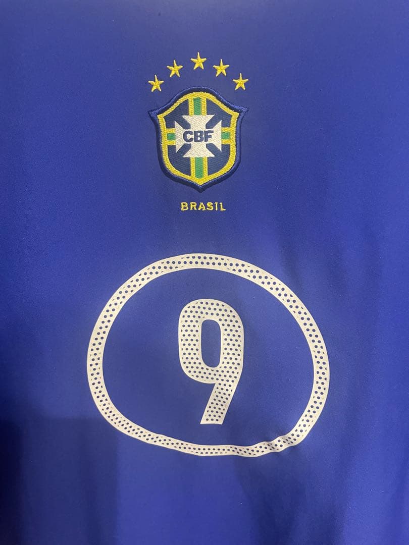 ナイキ 04/05 ブラジル代表 ロナウドユニフォーム アウェイ