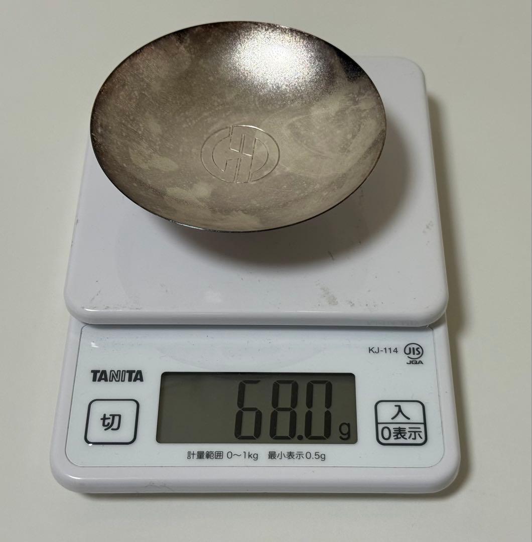 純銀盃　68.0g