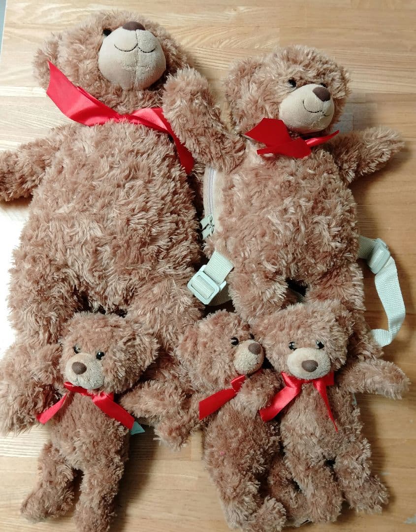 テディベア?　くまのぬいぐるみ　ぬいぐるみ　ぬいぐるみリュック