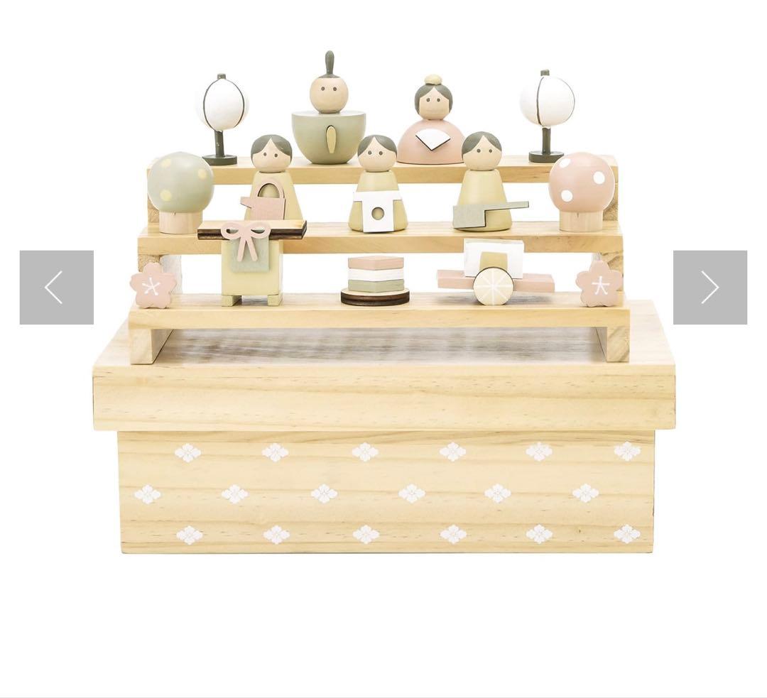 salut(サリュ) 収納できる雛人形セット/ひなまつり