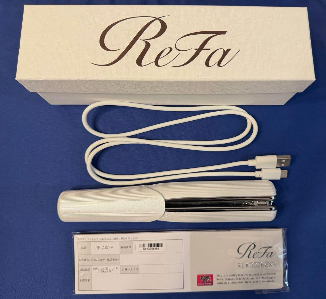 ReFa リファフィンガーアイロン RE-AI02A ホワイト